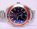 Replica Omega Watches - Seamaster Planet Ocean 007 Watch with Orange Bezel